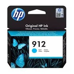 Cartouche HP 912XL High Yield Cyan Original Ink Cartridge