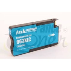 Cartouche HP 963XL Cyan pour OfficeJet Pro 9013