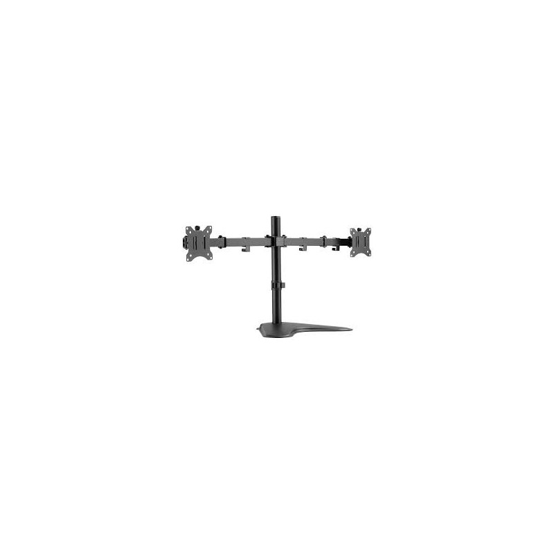 Support Double Ecran  15-32 Pouce, 2x 8 kg (max.), black/ Réf: DA-90401