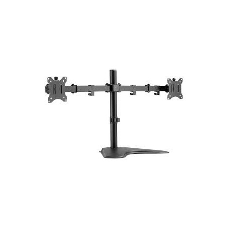 Support Double Ecran  15-32 Pouce, 2x 8 kg (max.), black/ Réf: DA-90401