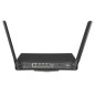 Routeur MikroTik Mikrotik hAP ax³ sans fil Gigabit Ethernet Bi-bande (2,4 GHz / 5 GHz) Noir