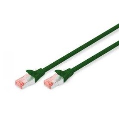 Cordon de Brassage CAT6 S-FTP 0.5m Vert