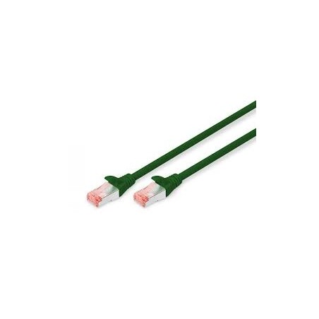 Cordon de Brassage CAT6 S-FTP 0.5m Vert