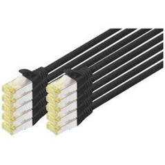 Cordon de brassage CAT 6A S-FTP2 m Gris
