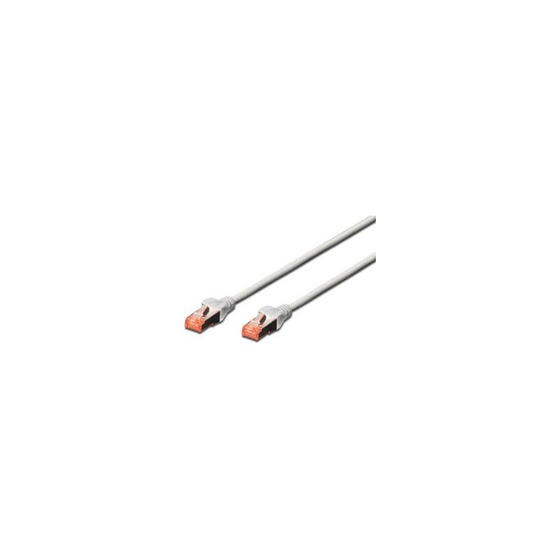 Cordon de brassage CAT6 S-FTP 0.5m Rouge