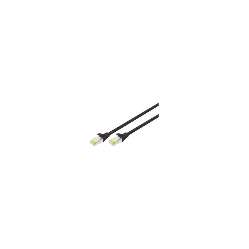 Cordon de brassage CAT6 S-FTP 1m  Jaune