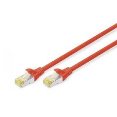 Cordon de brassage CAT6 S-FTP 5m  Rouge