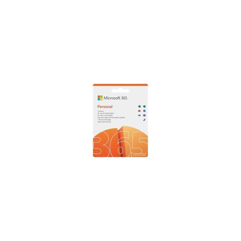 Logiciel Microsoft 365 Personal AllLng Sub PKLic 1YR Only Africa *ESD* Logiciel Microsoft 365 Personal AllLng Sub PKLic 1YR Only Africa *ESD*