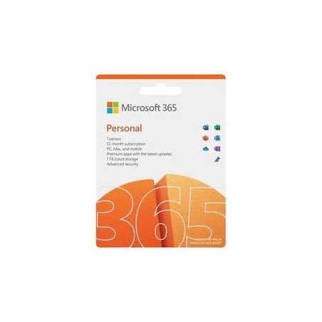 Logiciel Microsoft 365 Personal AllLng Sub PKLic 1YR Only Africa *ESD*