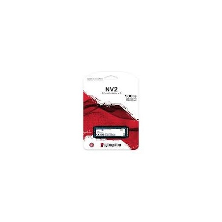 Disque dur interne  SSD KINGSTON 500Go NV2 M.2 2280 PCIe 4.0 NVMe SSD