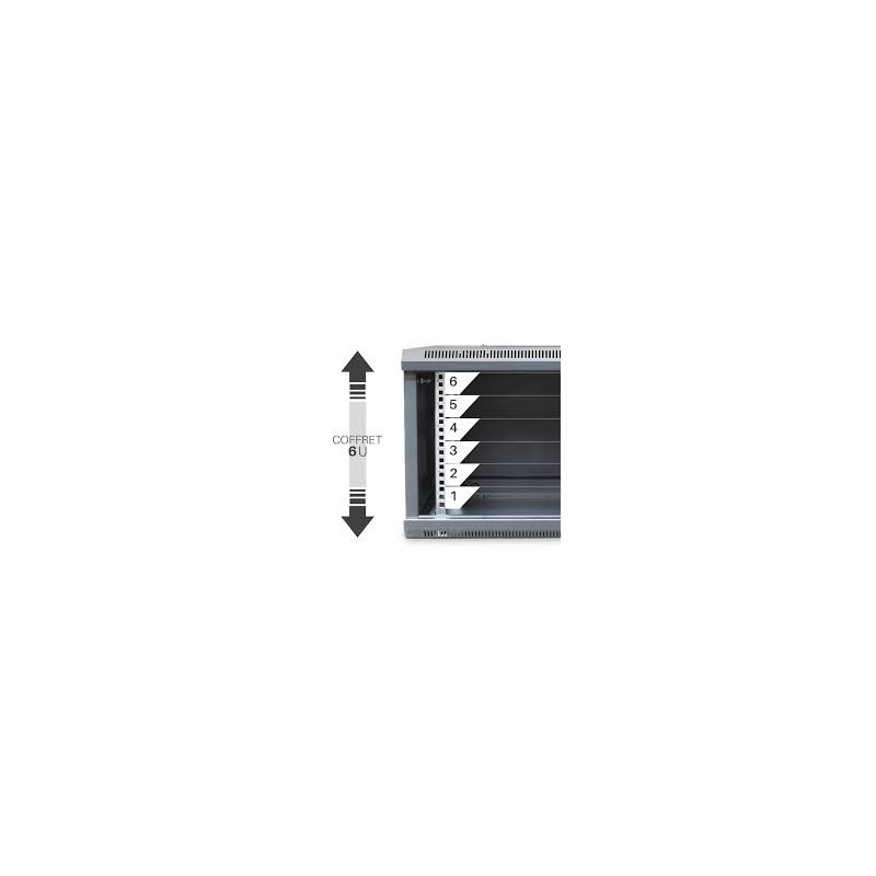 Coffret ECUS RACK 19 Pouce CN 6U (600x450 Coffret ECUS RACK 19 Pouce CN 6U (600x450