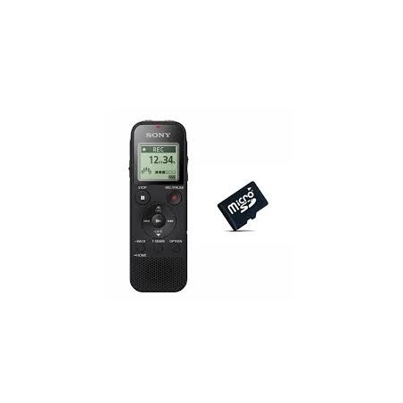 Dictaphone numérique stéréo Sony ICD-PX470  4 Go avec Slot micro SD