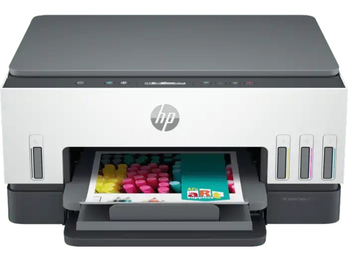 Imprimante Jet d'encre HP Deskjet Multifonction 2710 All In One (5AR83B)