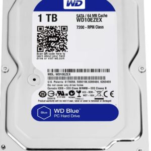 WD Blue 2To Disque dur Interne 3.5 pour PC, 7200 RPM Class, SATA