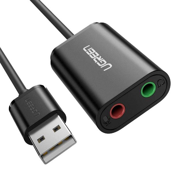 Adaptateur Audio USB, Carte Son USB Externe UGREEN[UGREEN 30724] - INTEK